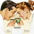 1960 Nescafé Werbung